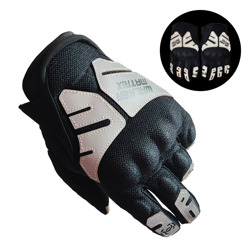 <Walker Matrix> Reflective Full finger Gloves