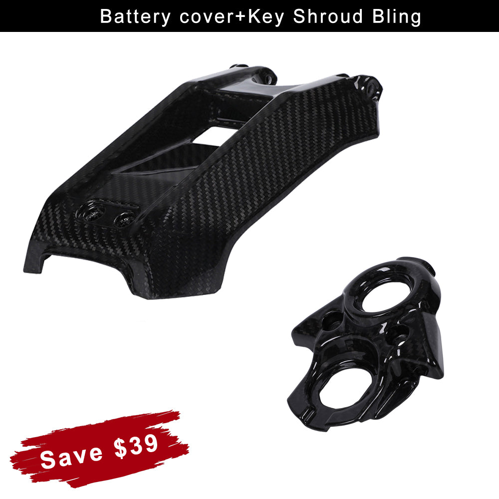 Surron Real Carbon Fiber Battery Cover